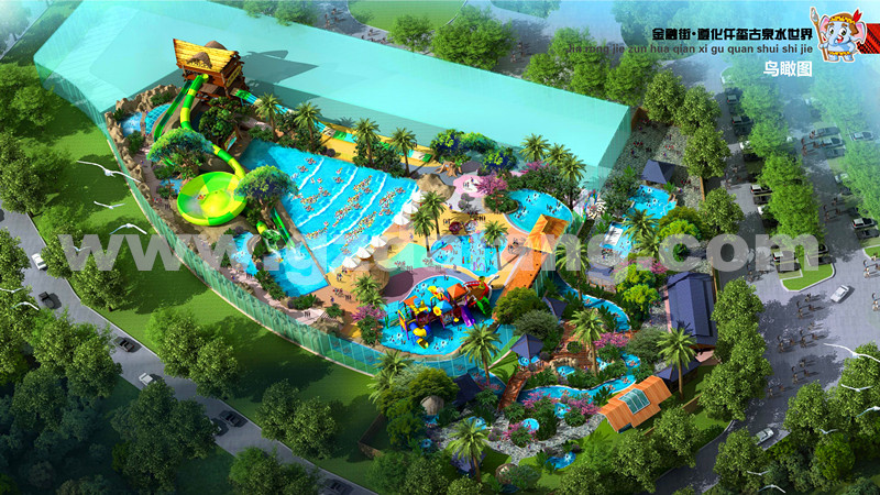 河北遵化金融街室內水上樂園